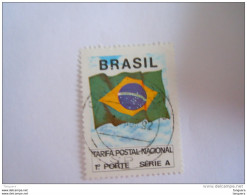 Brazilie Bresil Brasilien Brasil 1991 Timbre De Changement De Tarif Yv 2025A O - Used Stamps