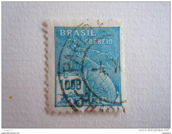 Brazilie Bresil Brasilien Brasil 1928-41 Série Courante Commerce Mercure Filigrane H Yv 208b (B) O - Oblitérés