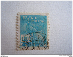 Brazilie Bresil Brasilien Brasil 1928-41 Série Courante Commerce Mercure Filigrane Inconnue Yv 208 O - Oblitérés