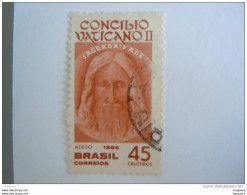 Brazilie Bresil Brasilien Brasil 1966 Concile Vatican II Yv PA 97 O - Posta Aerea