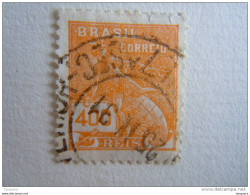 Brazilie Bresil Brasilien Brasil 1928-41 Série Courante Commerce Mercure Filigrane E Yv 206 O - Oblitérés