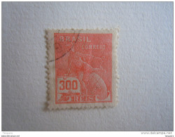 Brazilie Bresil Brasilien Brasil 1928-41 Série Courante Commerce Mercure Filigrane E Yv 203 O - Used Stamps
