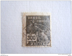 Brazilie Bresil Brasilien Brasil 1920-41 Série Courante Commerce Mercure Filigrane C Yv 175a (B) O - Gebraucht