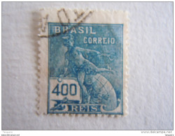 Brazilie Bresil Brasilien Brasil 1920-41 Série Courante Commerce Mercure Filigrane C Yv 176a (B) O - Oblitérés