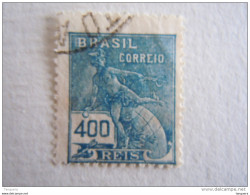 Brazilie Bresil Brasilien Brasil 1920-41 Série Courante Commerce Mercure Filigrane C Yv 176a (B) O - Gebruikt