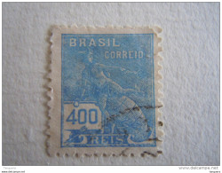 Brazilie Bresil Brasilien Brasil 1920-41 Série Courante Commerce Mercure Filigrane M Yv 176b (B) O - Gebraucht