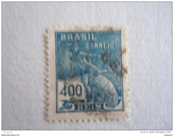 Brazilie Bresil Brasilien Brasil 1920-41 Série Courante Commerce Mercure Filigrane C Yv 176a (B) O - Usati