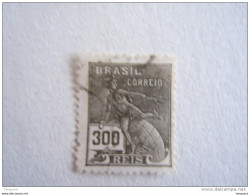 Brazilie Bresil Brasilien Brasil 1920-41 Série Courante Commerce Mercure Filigrane Inconnue Yv 175 O - Used Stamps