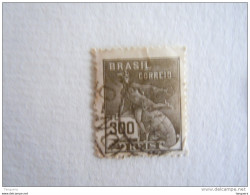 Brazilie Bresil Brasilien Brasil 1920-41 Série Courante Commerce Mercure Filigrane Inconnue Yv 175 O - Used Stamps