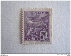 Brazilie Bresil Brasilien Brasil 1920-41 Série Courante Aviation Sans Filigrane Yv 172 (A) O - Used Stamps
