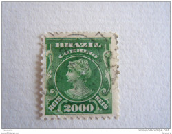 Brazilie Bresil Brasilien Brasil 1906-15 Série Courante Têtes De "liberté"  Yv 139 O - Usados