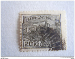 Brazilie Bresil Brasilien Brasil 1920-41 Série Courante Train Filigrane C Yv 164a (B) O - Used Stamps