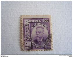 Brazilie Bresil Brasilien Brasil 1906-15 Série Courante Têtes De "liberté" Violet Clair Yv 135a O - Usati