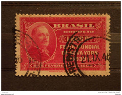 Brazilie Bresil Brasilien Brasil 1939 Exposition De New York  Yv 354 O - Gebraucht