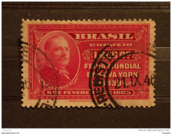 Brazilie Bresil Brasilien Brasil 1939 Exposition De New York  Yv 354 O - Usados