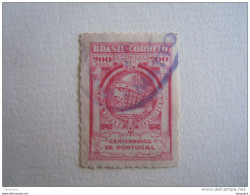 Brazilie Bresil Brasilien Brasil 1940 Anniversaire De La Monarchie Portugaise Filigrane O Yv 368 (B) O - Used Stamps
