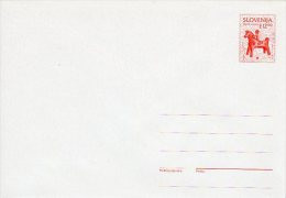 SLOVENIA 1995 12.00 T.  Postal Stationery Envelope, Unused.  Michel U6 - Slovénie