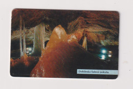 SLOVAKIA  - Cave Interior Chip Phonecard - Slowakije