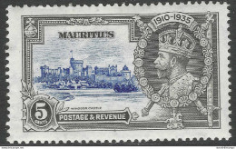 Mauritius. 1935 KGV Silver Jubilee. 5c MH. SG 245. M2118 - Mauritius (...-1967)