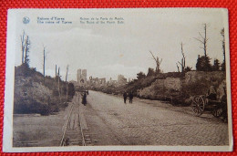 IEPER  -  YPRES -  Ruines De La Porte De Menin - Ieper