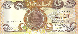 IRAQ 1000 DINARS BROWN ANCIENT COIN FRONT& BUILDING BACK  DATED 2004-1424(?) UNC P.?  READ DESCRIPTION !! - Iraq