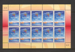 Australia 1999  SG 1902 Olympics Sydney Sheet Of 10  MNH - Sommer 2000: Sydney