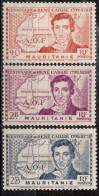 Mauritanie Timbres-poste N°95* à 97* Neufs Charnières TB Cote : 5€25 - Unused Stamps