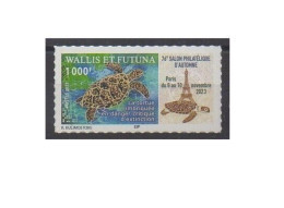 Wallis Et Futuna 2023 - Salon D'Automne Tortue Imbriquée - Espèces Menacées - Unused Stamps