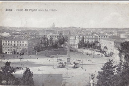 Cartolina Roma - Piazza Del Popolo Vista Dal Pincio - Orte & Plätze