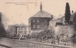 BELGIQUE - HAINAUT - BEAUMONT - PENSIONNAT DE LA SAINTE-UNION - COUR DE RECREATION - ANIMATION - A0639 - Beaumont