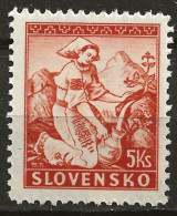 SLOVAQUIE: **, N° YT 52, TB - Unused Stamps