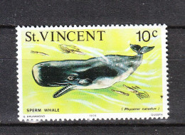 St. Vincent  -  1976. Balena. Whale. MNH - Ballenas