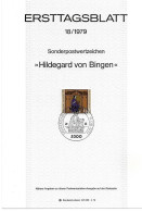 2037a: BRD- ETB 1979, Hildegard Von Bingen - Piante Medicinali