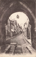 FRANCE - Dinan - Porte Et Rue Du Jerzual - Carte Postale Ancienne - Dinan