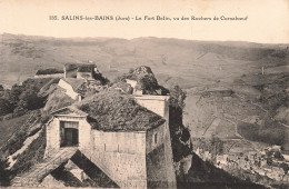 FRANCE - Salins Les Bains - Le Fort Belin - Vu Des Rochers De Cornabœuf - Carte Postale Ancienne - Autres & Non Classés