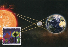 LIBYA 2006 Eclipse Astronomy (maximum-card) #4 - Astronomie