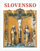 Slovakia - 2024 - Easter - Basilica Minor Of St. Giles In Bardejov - Mint Stamp - Neufs