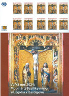 Slovakia - 2024 - Easter - Basilica Minor Of St. Giles In Bardejov - Mint Self-adhesive Stamp BOOKLET - Nuovi