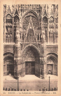 FRANCE - Environs De Rouen - La Cathédrale - Portail Occidental - Carte Postale Ancienne - Rouen