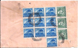 INDE N° 192x10/193x3 S/L.DE CALCUTTA/7.5.71 POUR LA FRANCE - Covers & Documents