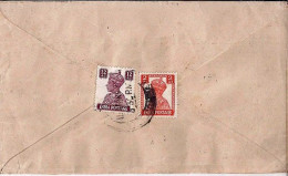 INDE ANGLAISE N° 173/167 S/L.DE BOMBAY/11.3.49 POUR LA FRANCE - 1936-47 Roi Georges VI