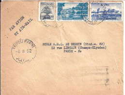 LIBAN N° PA64/62/71 S/L.DE TRIPOLI MARINE/6.11.52 POUR LA FRANCE - Lebanon