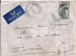 LIBAN N° 156 S/L.DE BEYROUTH/12.10.38 POUR LA FRANCE - Lebanon