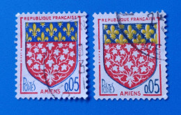 France : 1963-65 - Yvert 1352 Oblitéré. (Décalage Des Couleurs) - Used Stamps