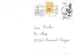 SPM N° 873/829 S/L.DE ST PIERRE/20.12.06  POUR LA FRANCE  - Brieven En Documenten