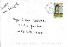 SPM N° 747 S/L.DE ST PIERRE/30.11.01  POUR LA FRANCE  - Briefe U. Dokumente