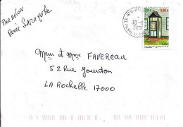 SPM N° 747 S/L.DE ST PIERRE/30.11.01  POUR LA FRANCE  - Covers & Documents