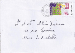 SPM N° 705 S/L.DE ST PIERRE/99-00  POUR LA FRANCE  - Lettres & Documents