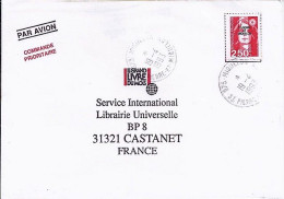 SPM N° 553 S/L.DE ST PIERRE/19.4.93  POUR LA FRANCE  - Brieven En Documenten