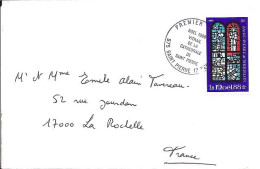 SPM N° 496 S/L.DE ST PIERRE/17.12.88  POUR LA FRANCE  - Cartas & Documentos